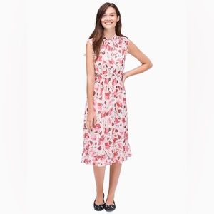 Kate Spade Nouveau Bloom Smocked Dress size S NWT